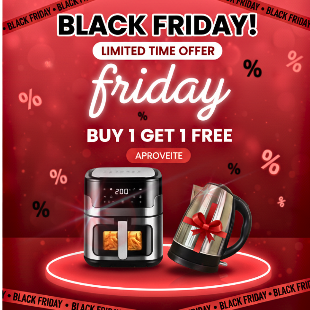 قلاية هوائية ديجيتال و غلاية استيل هدية مجانية